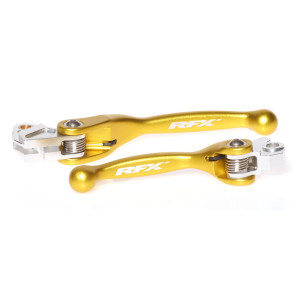 Ensemble de leviers retournables forgés RFX Race (Jaune)