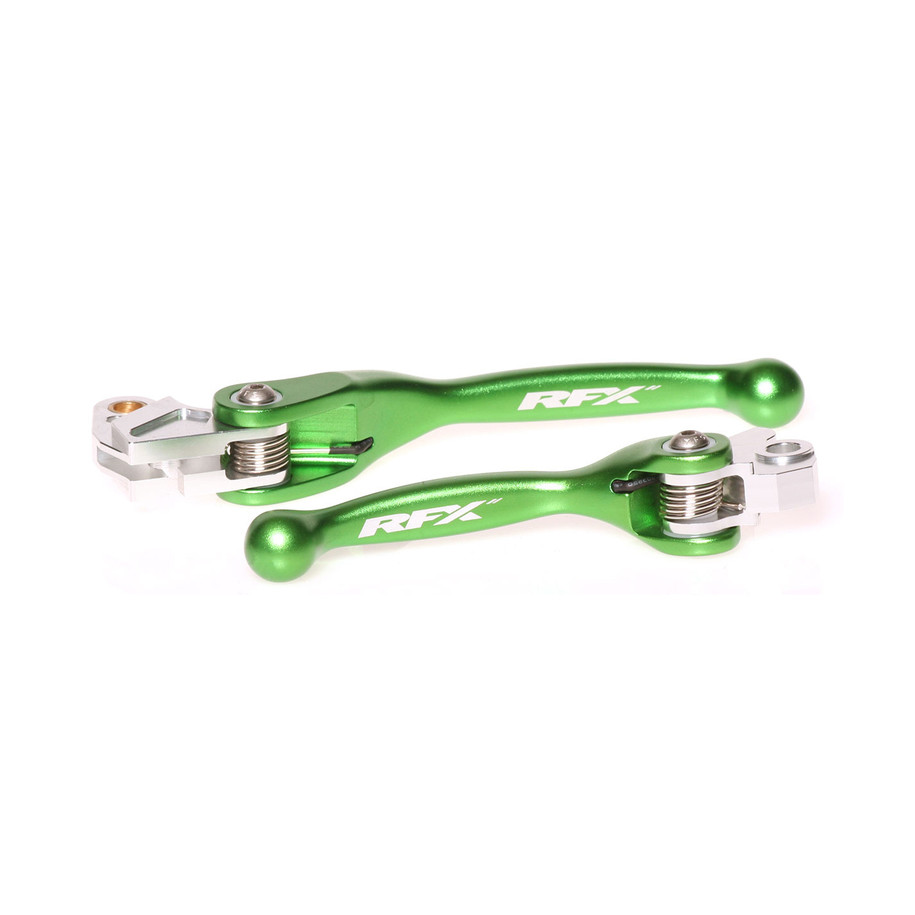 Ensemble de leviers retournables forgés RFX Race (Vert)