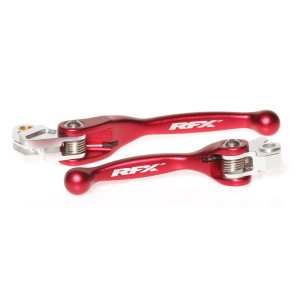 Ensemble de leviers retournables forgés RFX Race (Rouge)