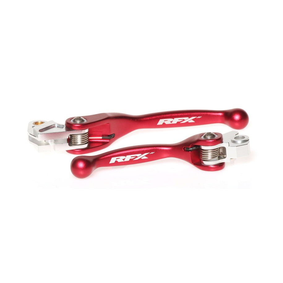 Ensemble de leviers retournables forgés RFX Race (Rouge)