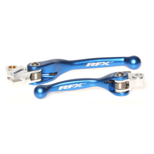 Ensemble de leviers retournables forgés RFX Race Bleu