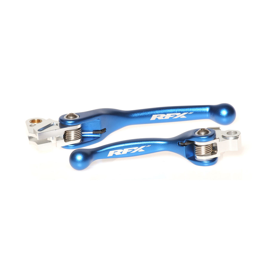 Ensemble de leviers retournables forgés RFX Race Bleu