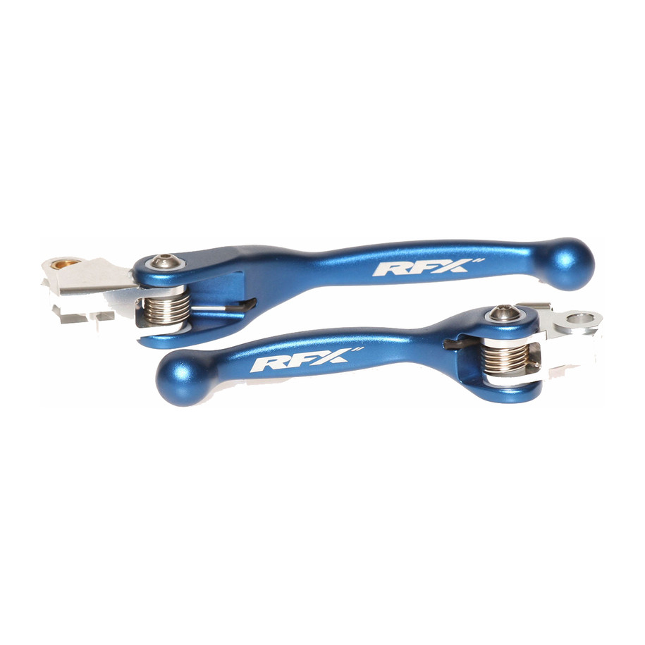 Ensemble de leviers retournables forgés RFX Race (Bleu)
