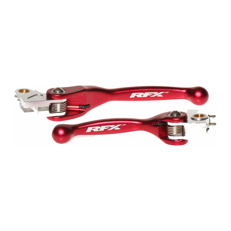 Ensemble de leviers retournables forgés RFX Race (Rouge)