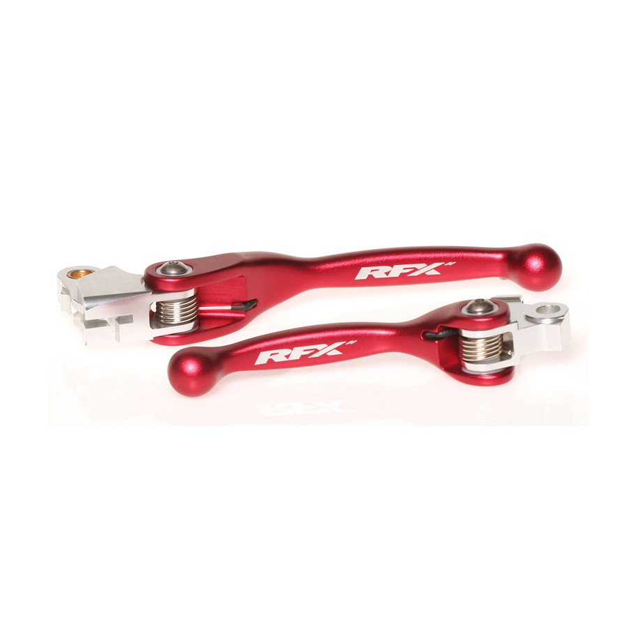 Ensemble de leviers retournables forgés RFX Race (Rouge)