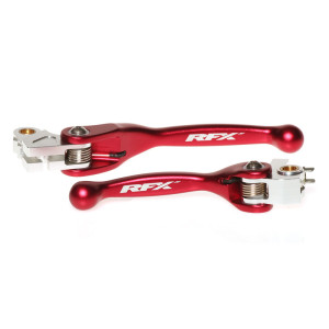 Ensemble de leviers retournables forgés RFX Race (Rouge)- Honda CRF250/450