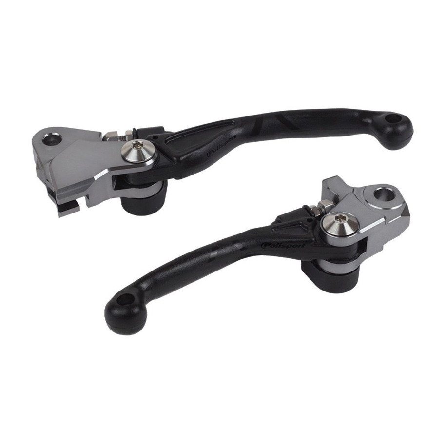 Jeu de leviers POLISPORT Pivor Incassable noir - KTM / Husqvarna