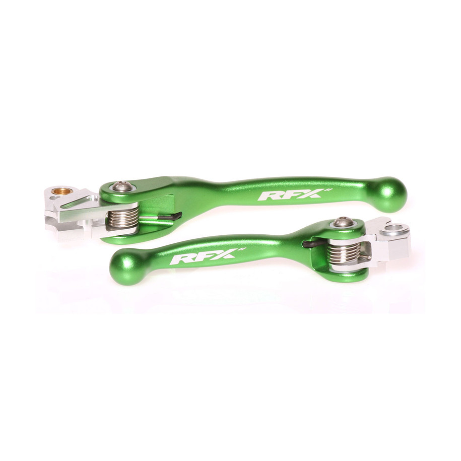 Ensemble de leviers retournables forgés RFX Race (Vert)