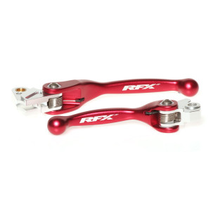 Ensemble de leviers retournables forgés RFX Race (Rouge)