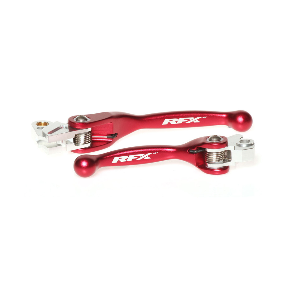 Ensemble de leviers retournables forgés RFX Race (Rouge)