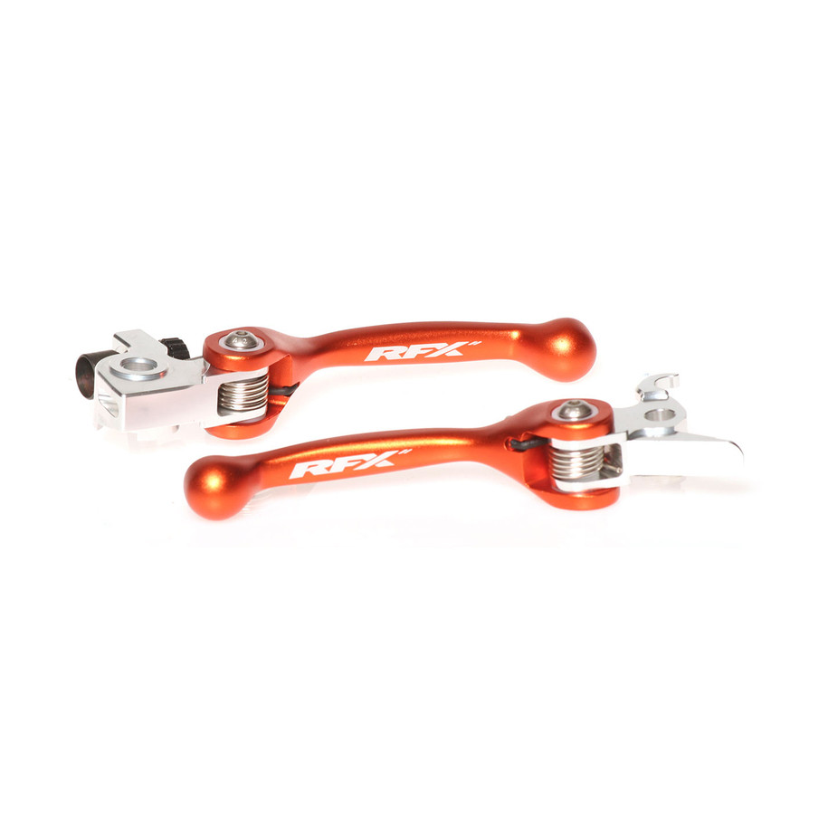Ensemble de leviers retournables forgés RFX Race (Orange) - KTM Divers freins Brembo / embrayages Brembo