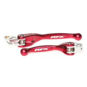 Ensemble de leviers retournables forgés RFX Race (Rouge)