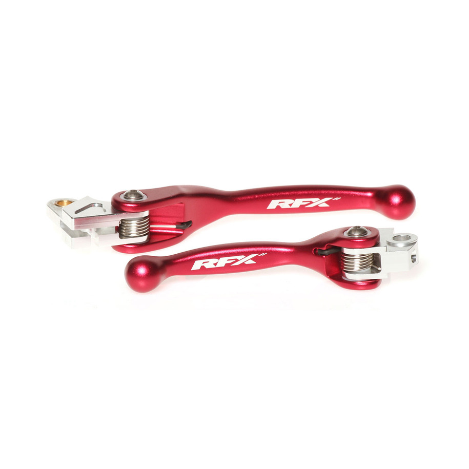 Ensemble de leviers retournables forgés RFX Race (Rouge)
