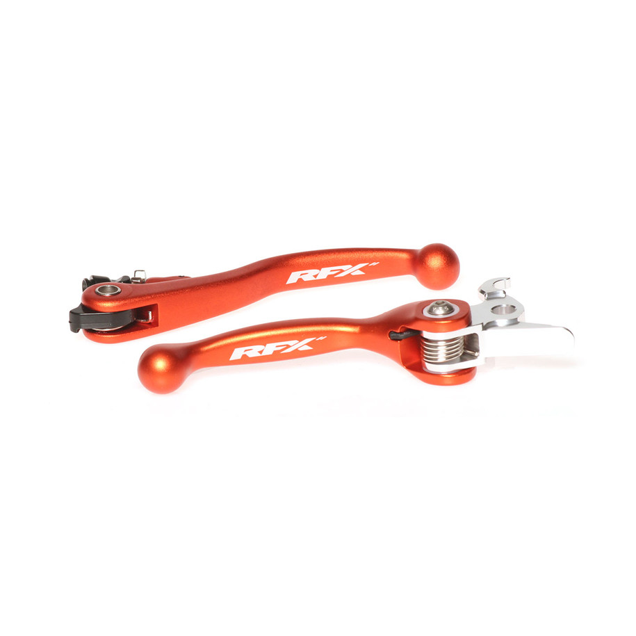 Ensemble de leviers retournables forgés RFX Race (Orange) - KTM Divers freins Brembo / embrayages Magura