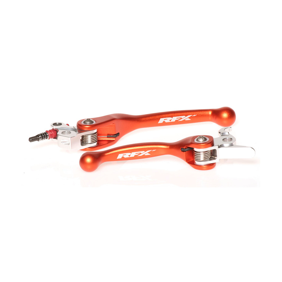 Ensemble de leviers retournables forgés RFX Race (Orange) - KTM Divers freins Brembo / embrayages Magura
