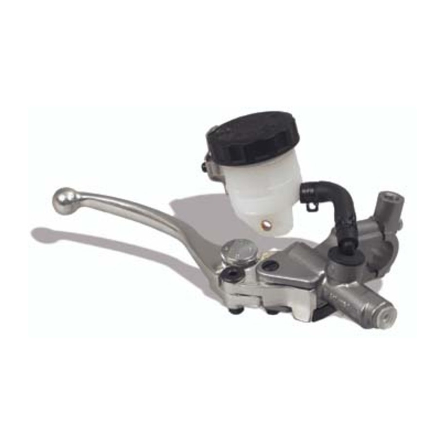 Maître-cylindre sport NISSIN axial Ø15.8 argent