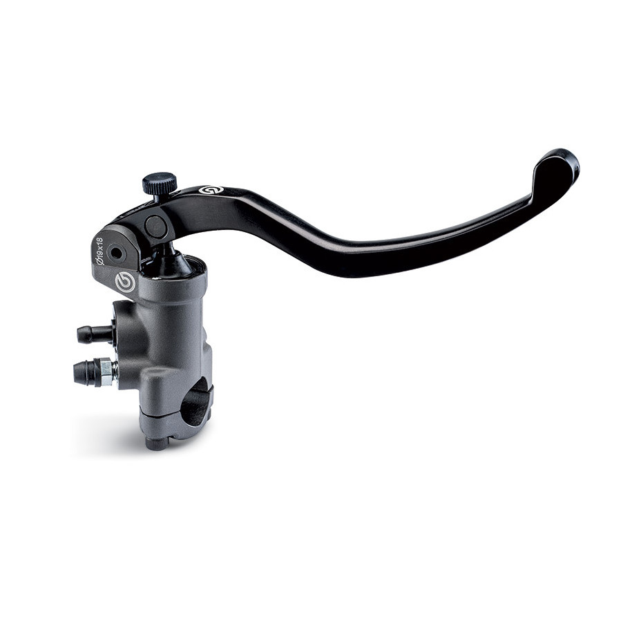 Maître-cylindre de frein BREMBO UPGRADE Pr16X18 levier long fixe