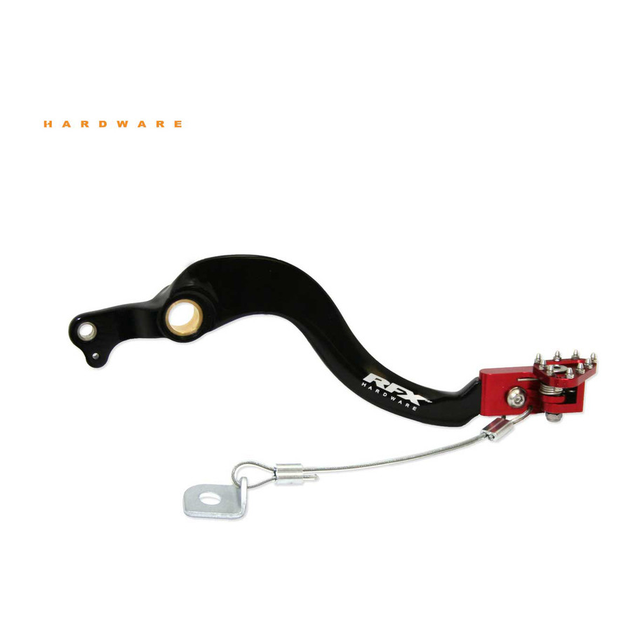 Pédale de frein RFX Pro Flexi-Tip - noir/rouge