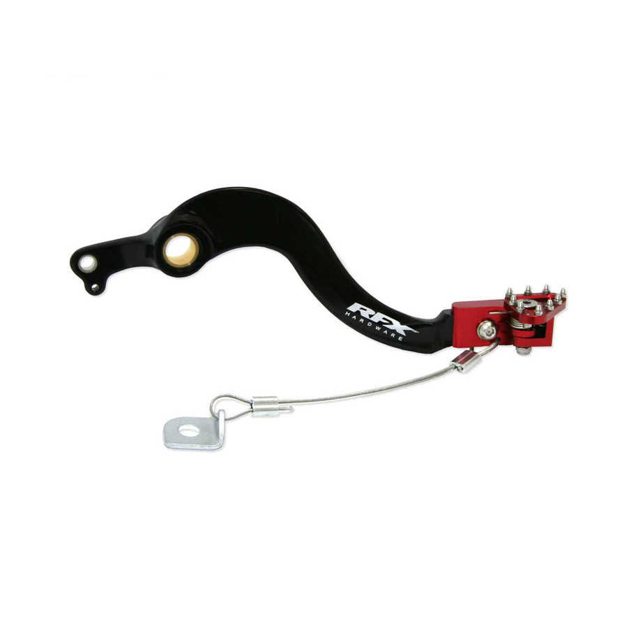 Pédale de frein arrière RFX Pro FT (Noir/Rouge) - Honda CRF250