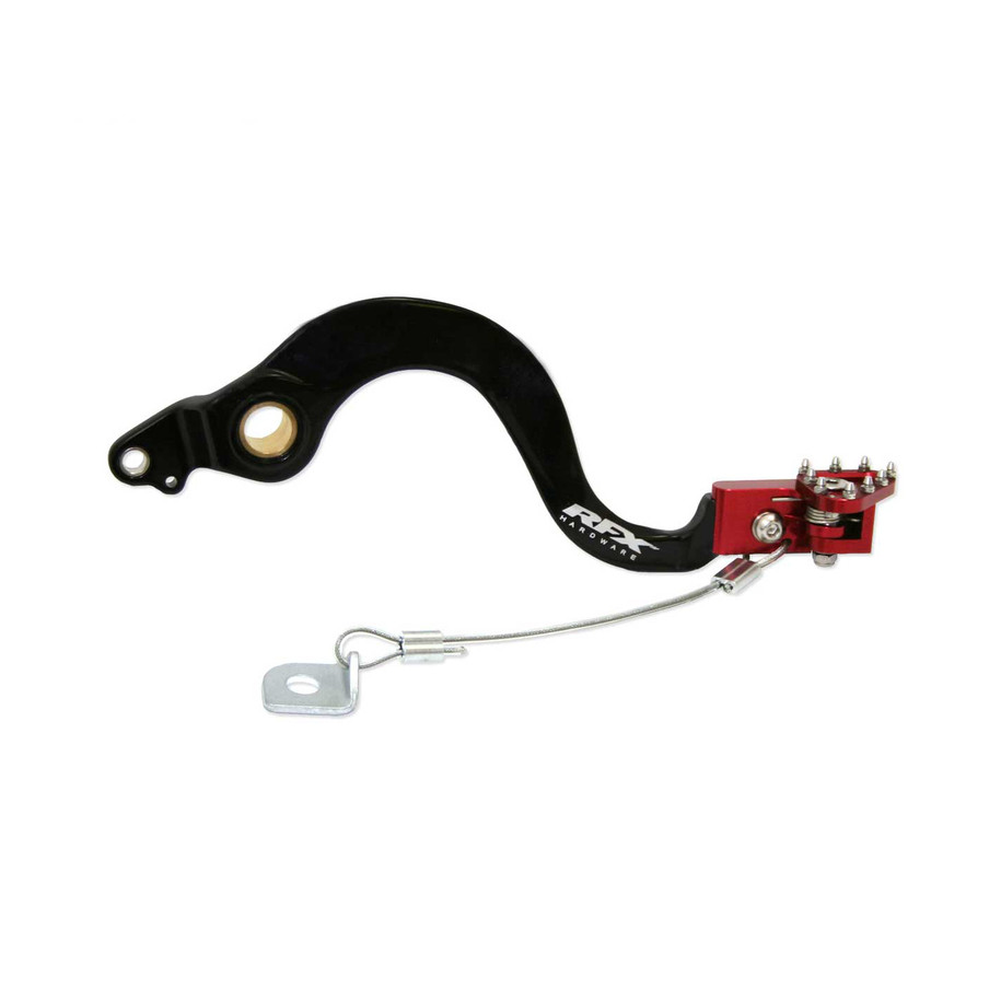 Pédale de frein arrière RFX Pro FT (Noir/Rouge) - Honda CRF150