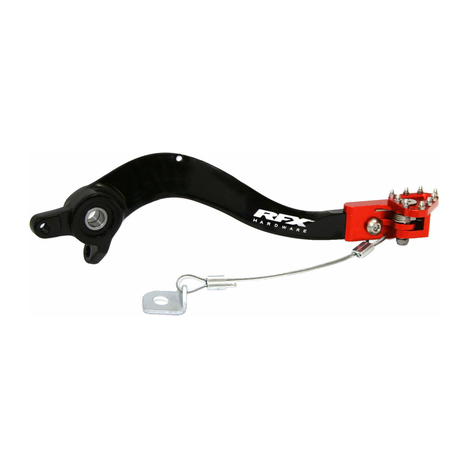 Pédale de frein arrière RFX Pro FT - orange