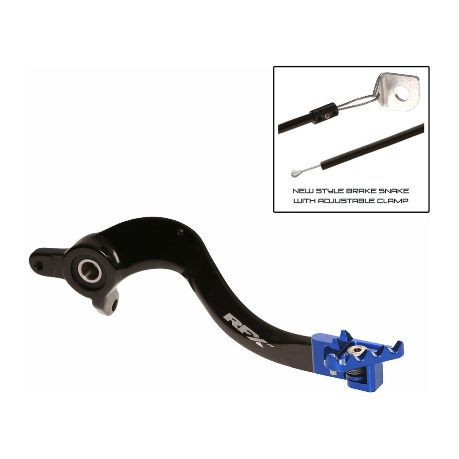 Pédale de frein arrière RFX Pro FT - bleu