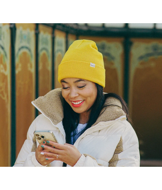 Bonnet "Urbain" Jaune Bielle Française