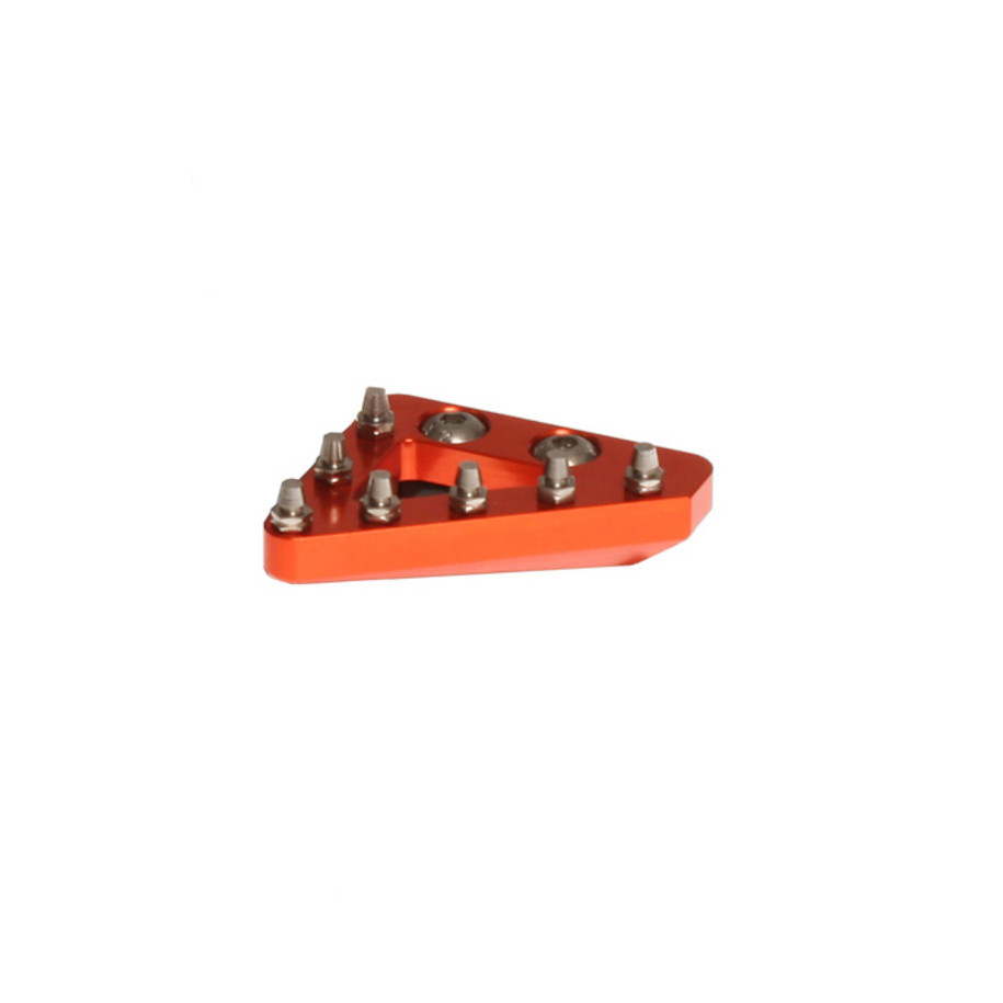 Embout de rechange solide CNC de levier de frein arrière RFX Pro (Orange)