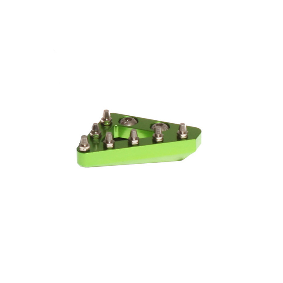 Embout de rechange solide CNC de levier de frein arrière RFX Pro (Vert)