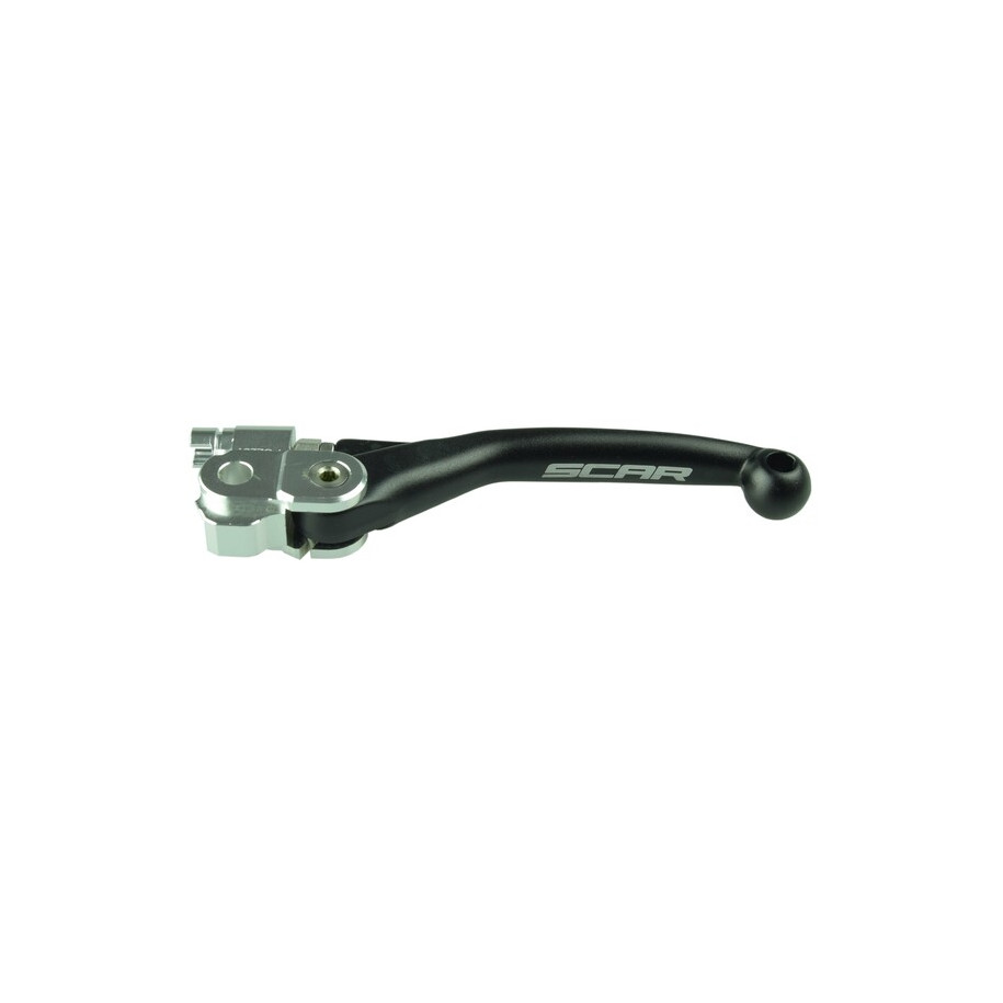 Levier d'embrayage SCAR repliable noir