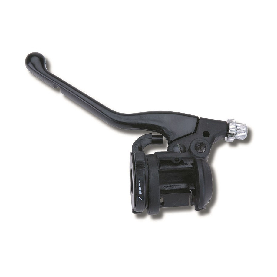 Levier d'embrayage complet + starter DOMINO noir Peugeot XP6/Malagutti 50 RST