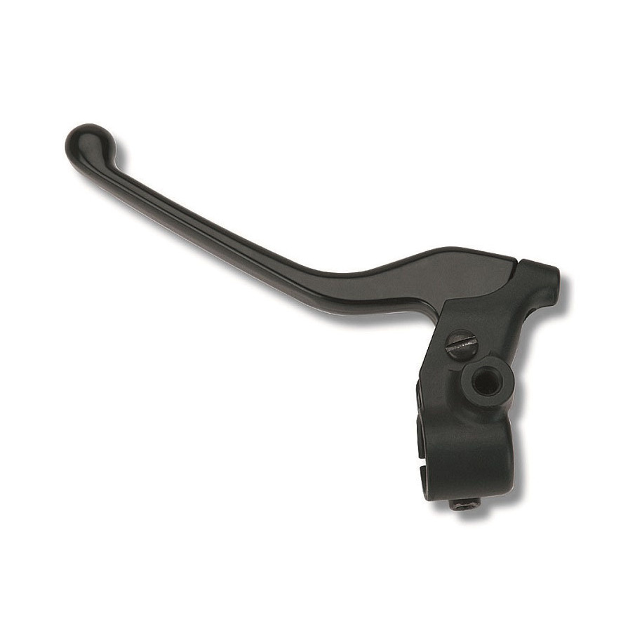 Levier d'embrayage complet + support rétroviseur DOMINO noir Italjet 50 Torpedo