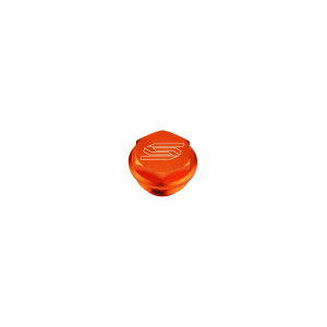 Couvercle de maître-cylindre arrière SCAR orange