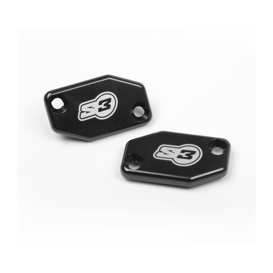 Couvercle de maître-cylindre embrayage S3 noir Braktec