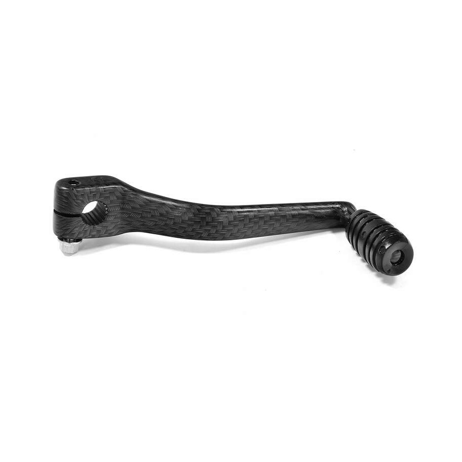 Sélecteur de vitesse V PARTS alu texture carbone Derbi