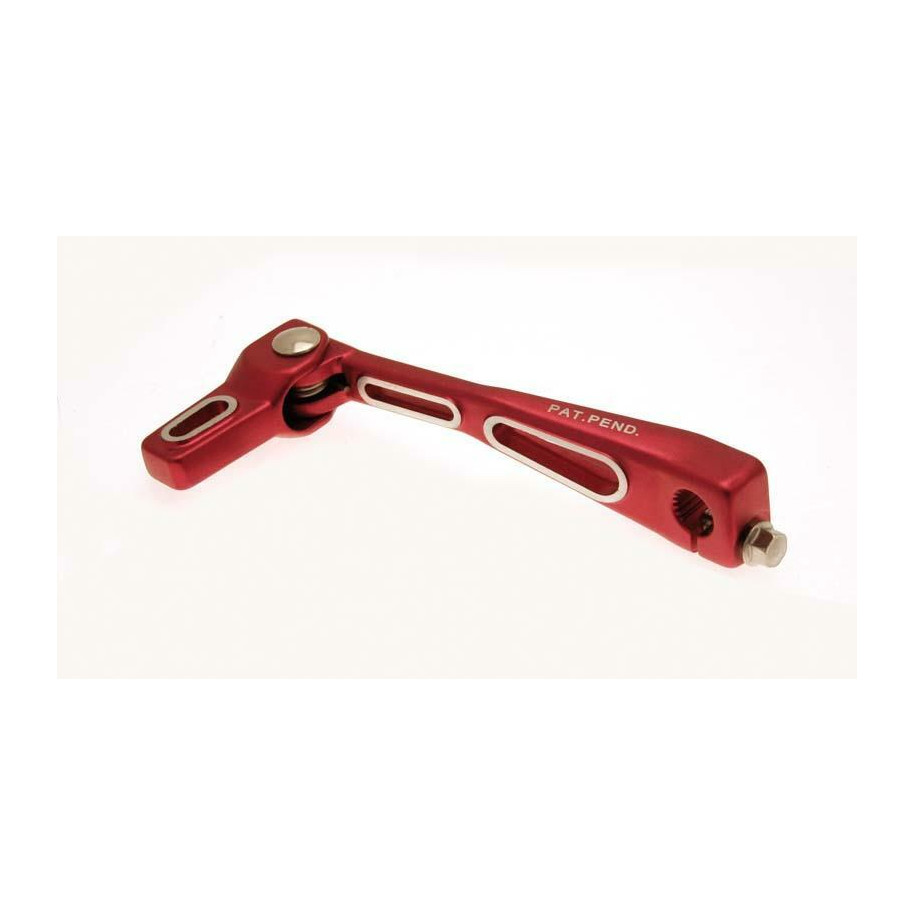 Sélecteur de vitesse V PARTS Lighty aluminium anodisé rouge Minarelli AM6