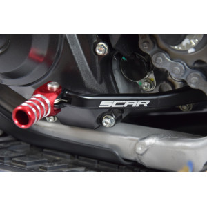 Sélecteur de vitesse SCAR rouge