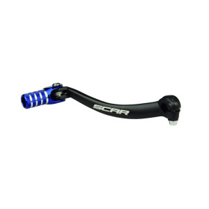 Sélecteur de vitesse SCAR noir mat/embout bleu