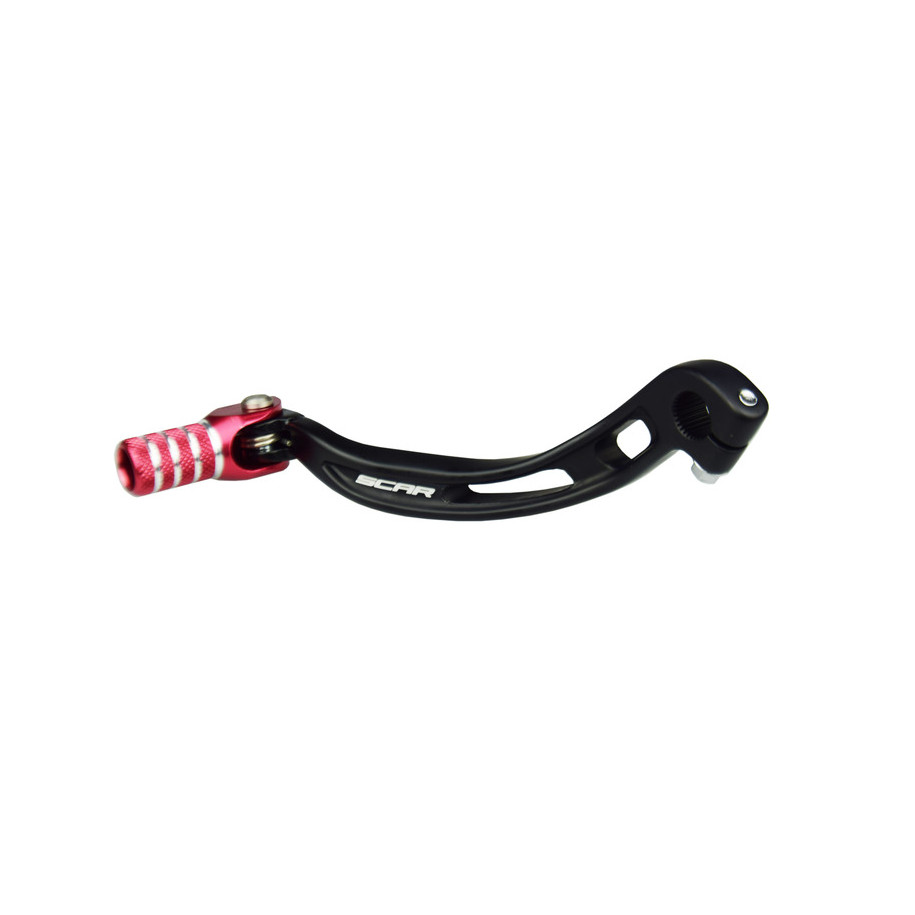 Sélecteur de vitesse SCAR noir/embout rouge