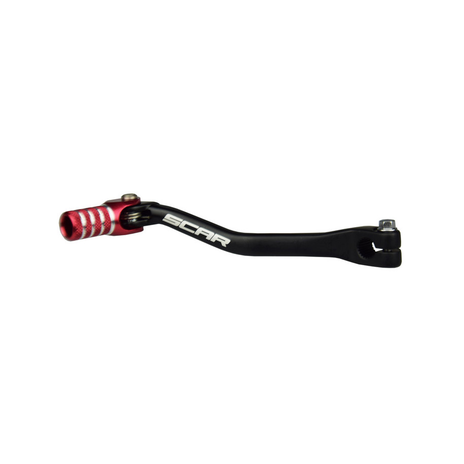 Sélecteur de vitesse SCAR noir/embout rouge