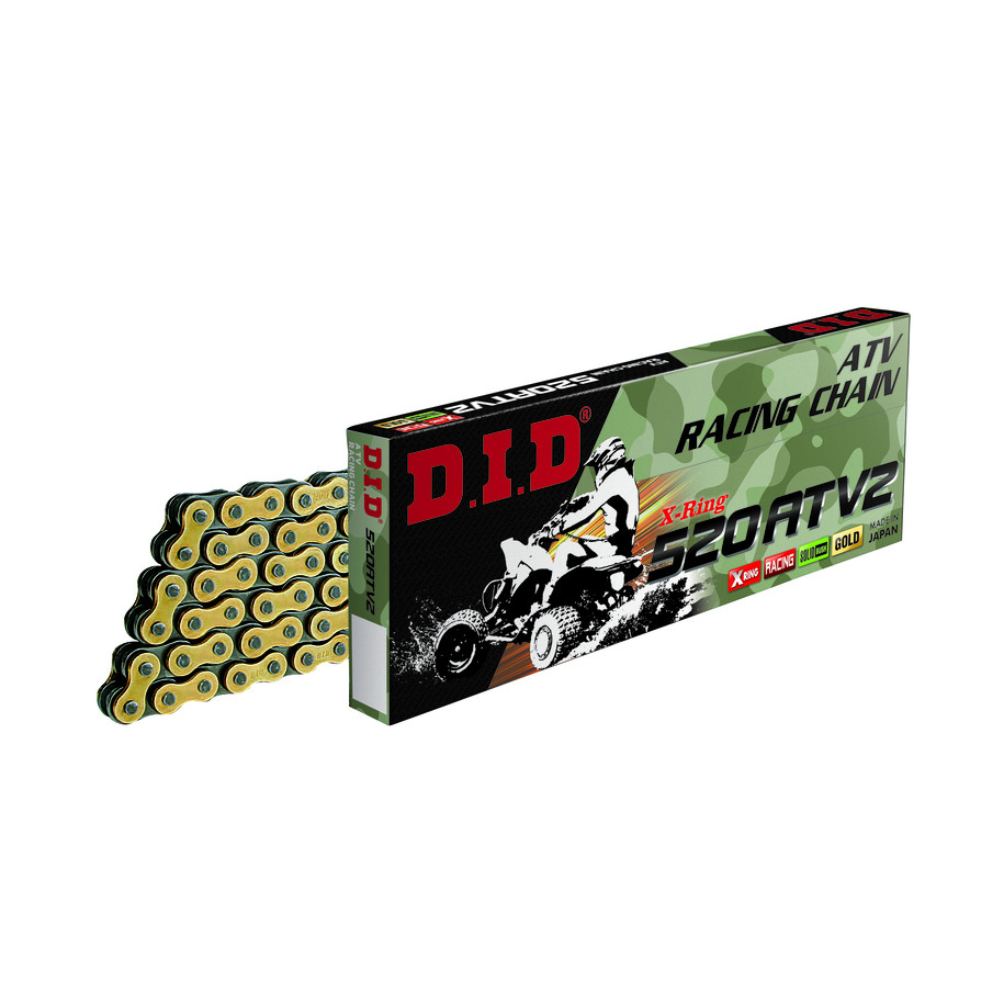 Chaîne de transmission D.I.D 520ATV2 X-Ring 520