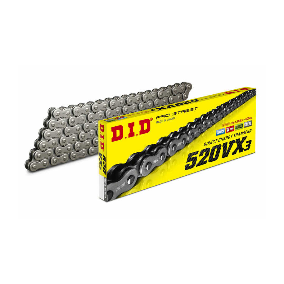 Chaîne de transmission D.I.D 520VX3 X-Ring 520