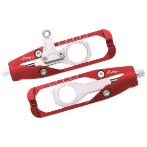 Tendeur de chaîne LIGHTECH - Rouge - Avec support étrier