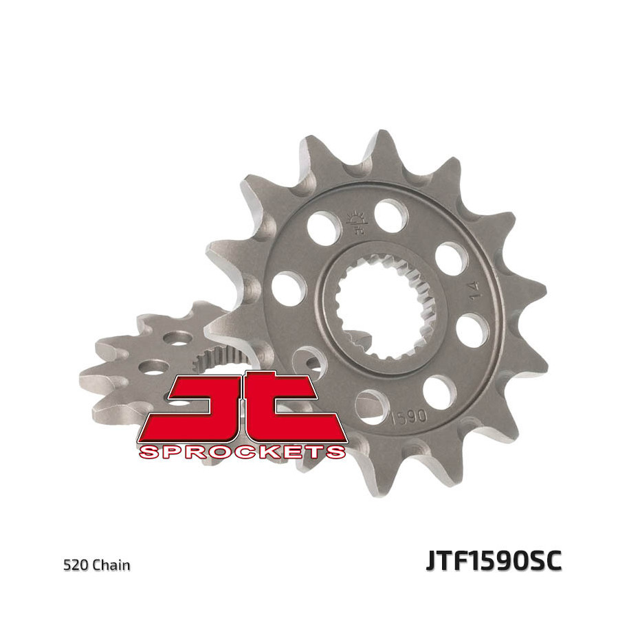 Pignon JT SPROCKETS acier anti-boue 1590 - 520