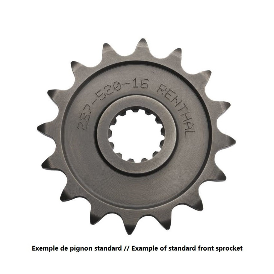 Pignon RENTHAL acier standard 482 - 428
