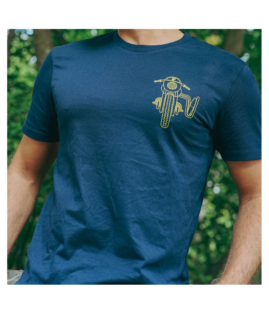 T-Shirt "NAVY RIDER" Bielle Française