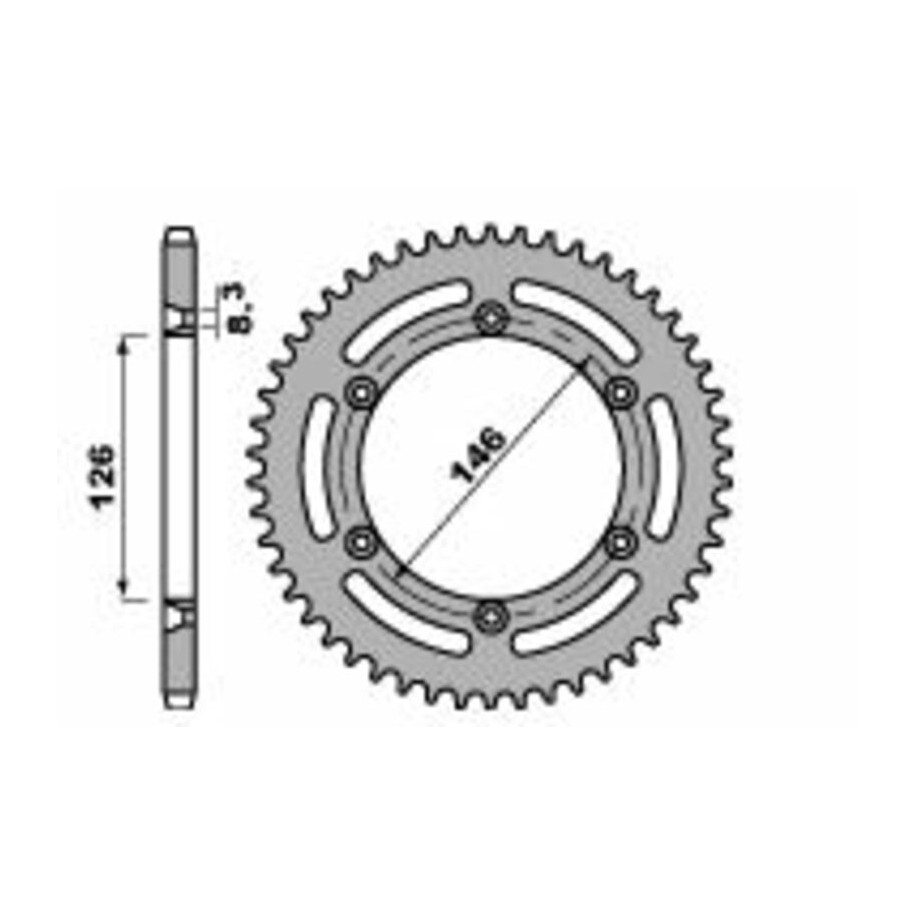 Couronne PBR acier standard 805 - 428