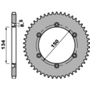 Couronne PBR acier C45 standard 4330 - 428