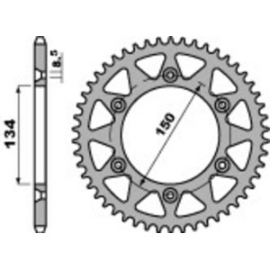 Couronne PBR aluminium ultra-light 489 - 520