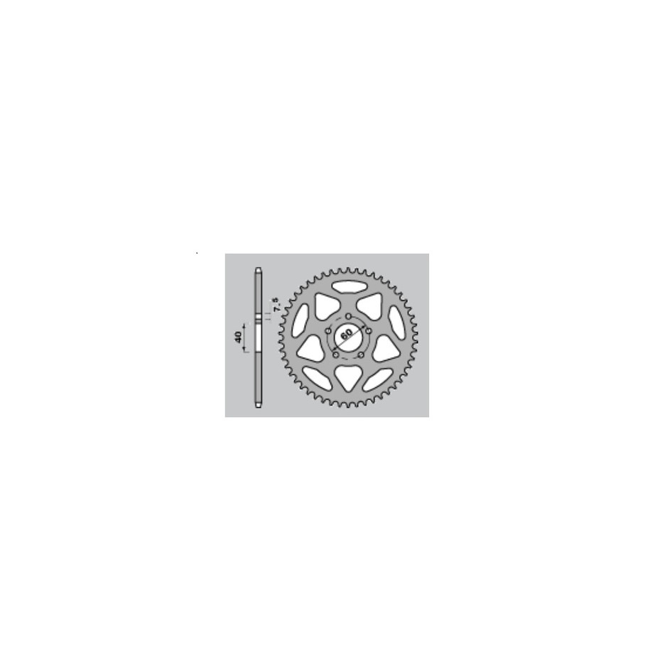 Couronne PBR acier C45 standard 4421 - 428